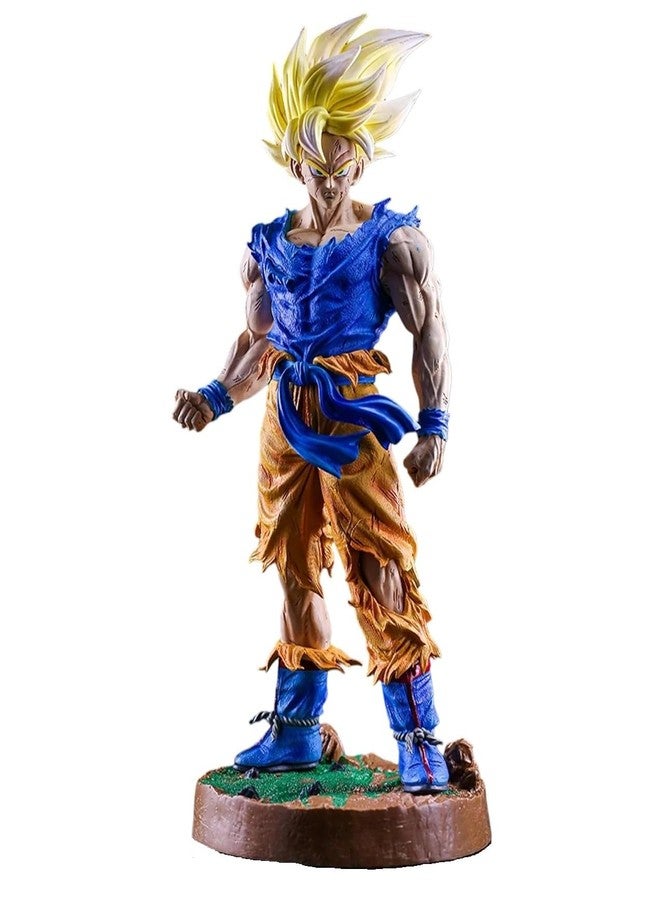 KENMA DBZ Super Saiyan Son Goku Excellent 43 Cms Action Figure Anime Model Statue Toy Collectibles Gift Model 2 - Image 1